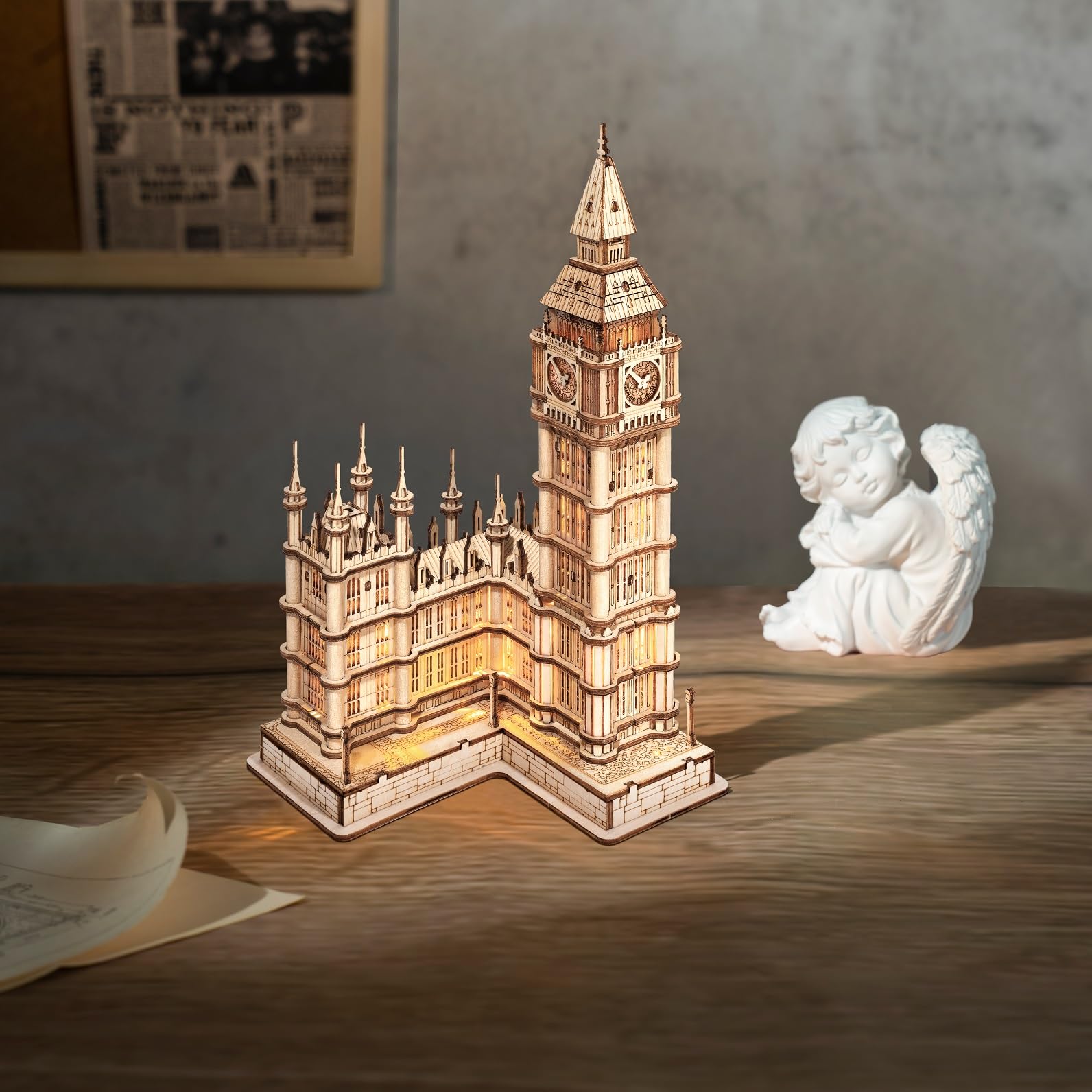 Amazon.co.jp: つくるんです® 日本語説明書付 3D ウッドパズル
